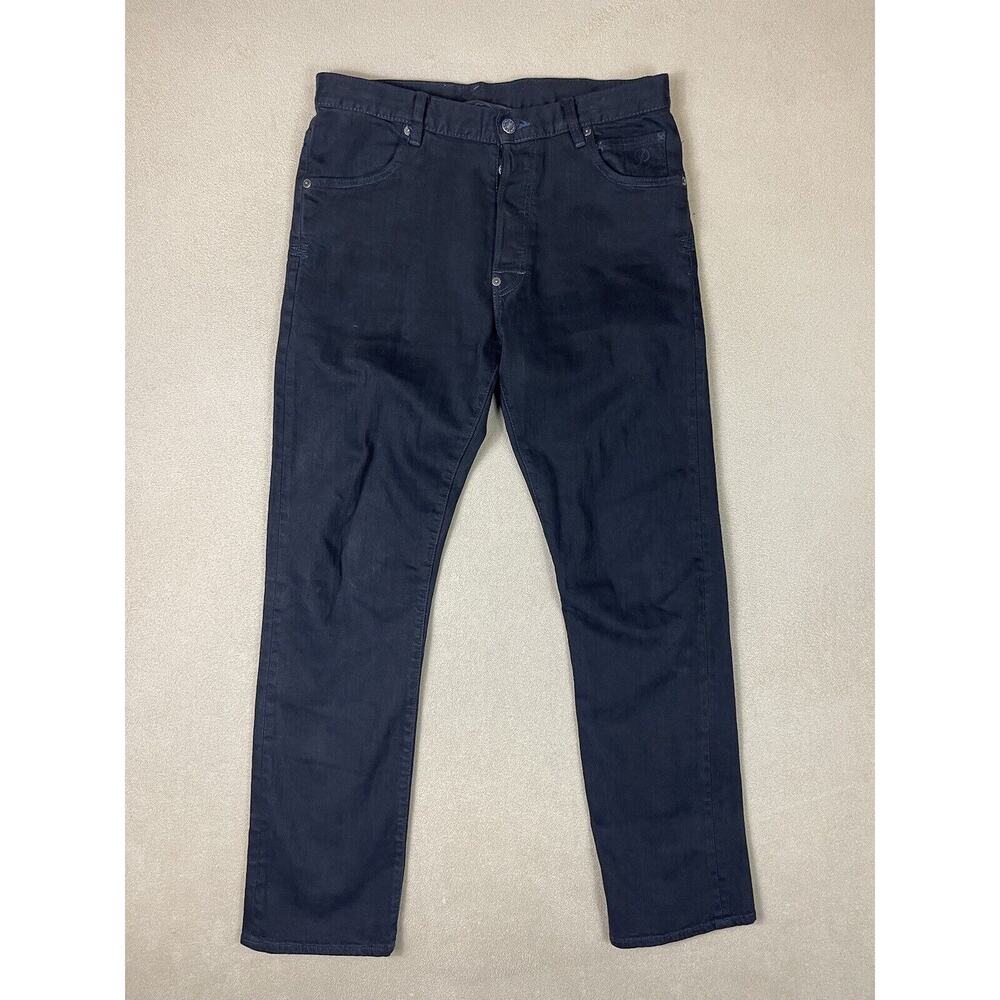 The‎ Hundreds Jeans Mens 32 Black Straight Casual Preppy Denim Adult
